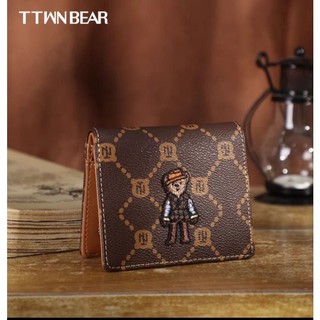 ví gập ttwn bear chính hãng