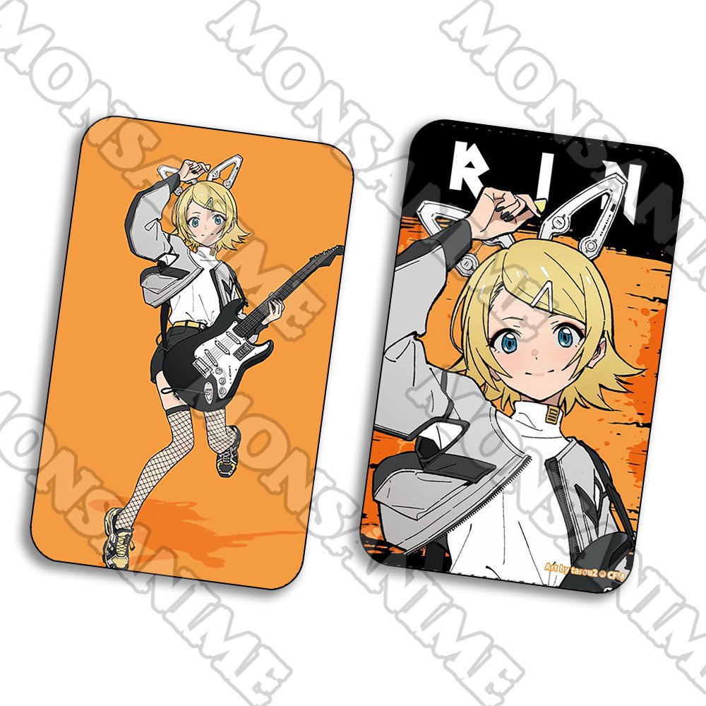 Card bo góc in hình HATSUNE MIKU ảnh thẻ bo viền 5*8cm anime chibi dễ thương đáng yêu