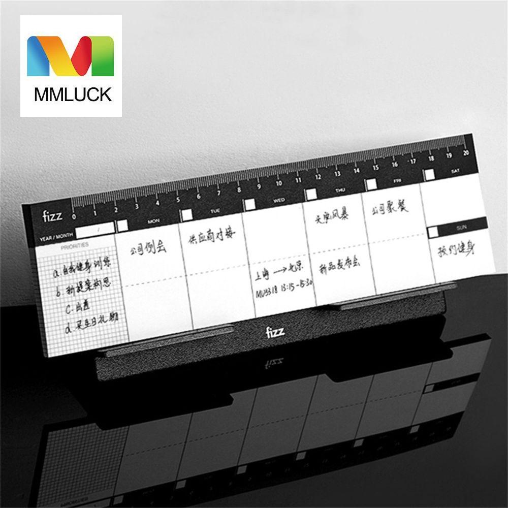 Sổ ghi chú lập kế hoạch MMULCK hàng tuần để bàn 60 tờ tiện lợi