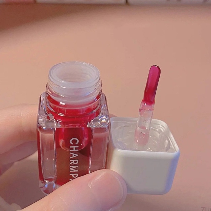 1 Son Môi Cappuvini Trong Suốt Chống Nước Chống Dính Cốc Mượt Mà