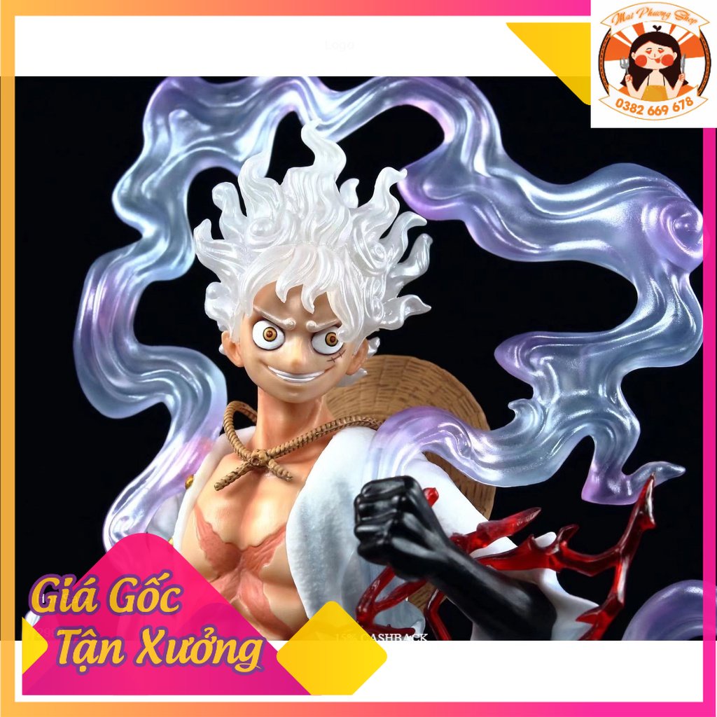 Mô Hình Luffy Gear 5 Sun God Nika cao 21cm - Mô hình OnePiece