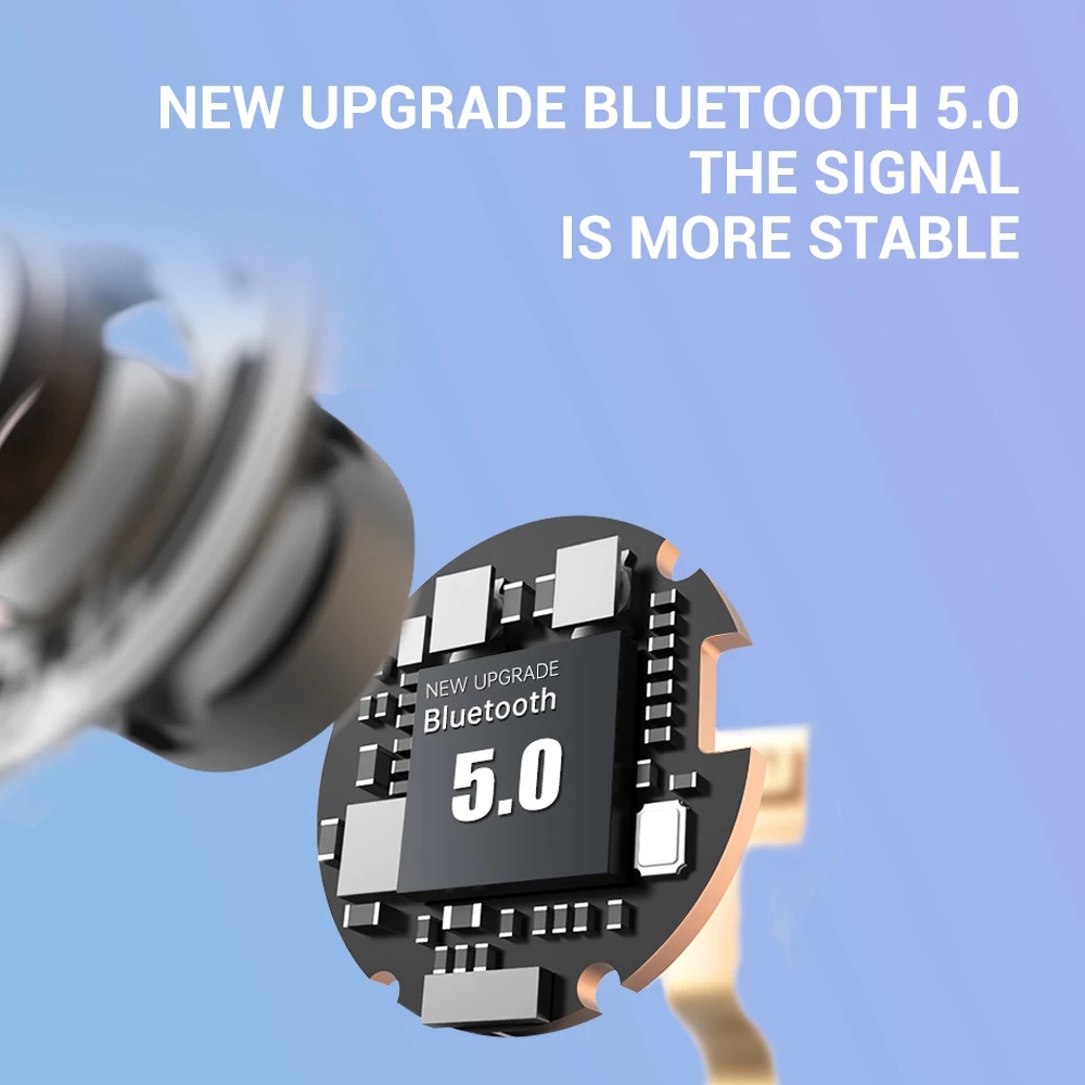 Tai Nghe Bluetooth 5.0 Không Dây Mini Chống Thấm Nước Kèm Mic JS82 TWS