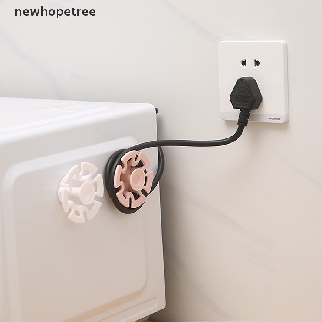 Bộ 2 Giá Đỡ Dây Cắm Điện Không Để Lại Dấu Vết Tiện Dụng