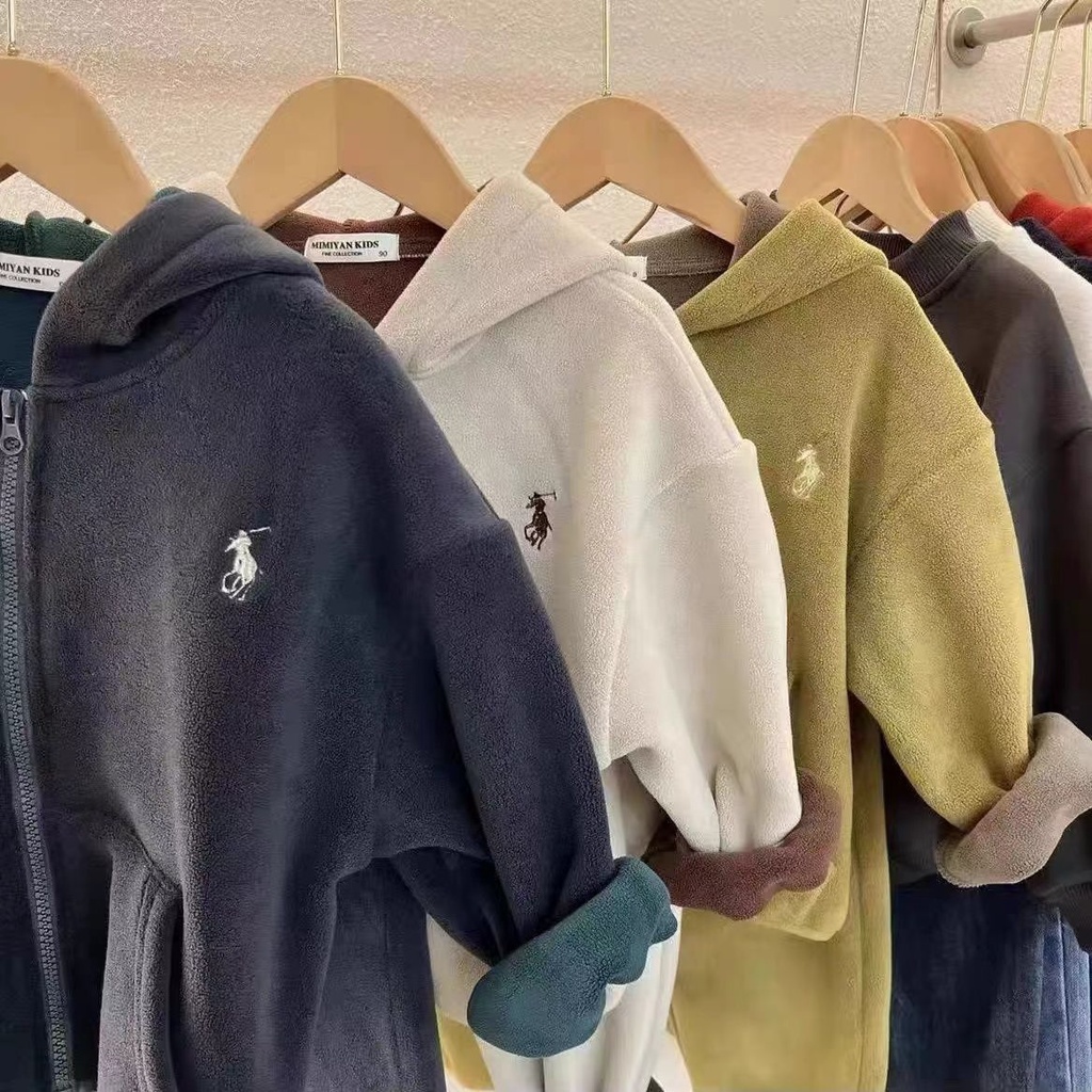 Bộ Áo Khoác + Quần Thể Thao Phong Cách Mới Cho Bé