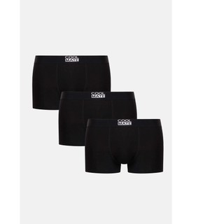 Combo 03 quần Boxer nam Coolmate Bamboo Trunk màu đen độc quyền Outlet
