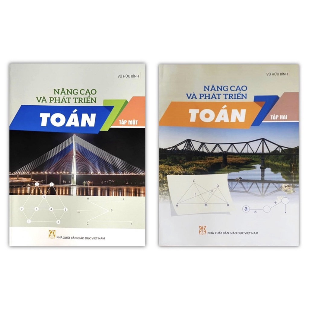 Sách - Nâng cao và phát triển toán lớp 7 (tập 1+2)