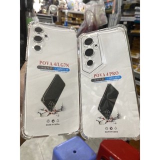 Ốp  Tecno  PoVa4 / pova 4pro dẻo trong bao vệ Camera chống sốc .