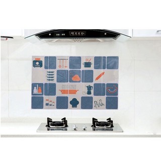 Decal dán bếp chống dầu mỡ có họa tiết, dễ dán
