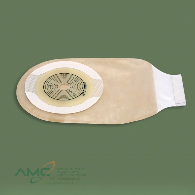 1 hộp 10 túi hậu môn nhân tạo mã SP 4009 new kẹp thông minh khoá dán