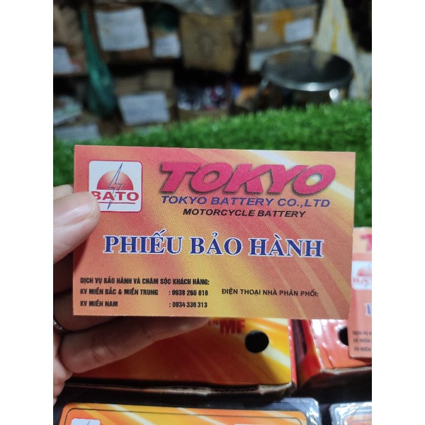 Bình điện ắc qui hiệu tokyo cho xe máy TOKYO