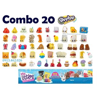SHOPKINS 💛 Bộ 30 mô hình SHOPKINS khác nhau chủ đề BÁNH KẸO ĐÁNG YÊU - Đồ chơi VNXK