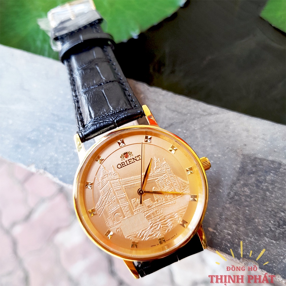 Đồng Hồ Nam Dây Da Thời Trang O.rient Pin Case 40mm Về Đủ Màu
