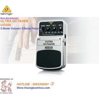 UO300 Guitar and Bass Behringer - Pedal Ghita Bass Behringer