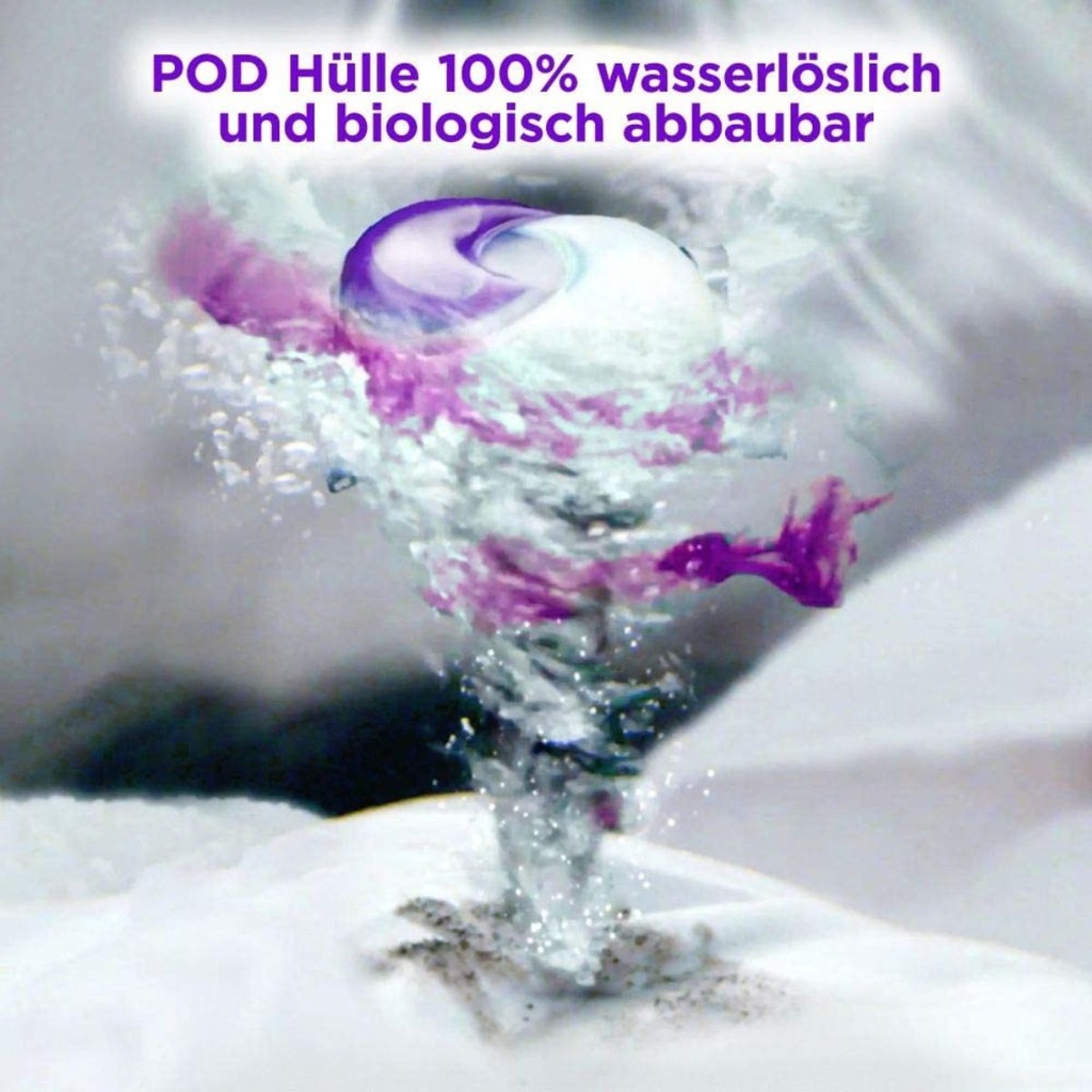 Viên giặt xả quần áo Lenor Đức Hộp 18 viên giữ màu quần áo, lưu hương lâu