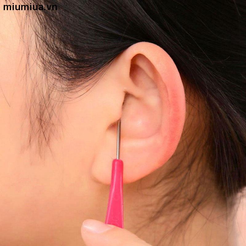 Miumiua🔮Dụng cụ lấy ráy tai nhiều màu sắc tiện lợi, có móc treo vào chìa khóa