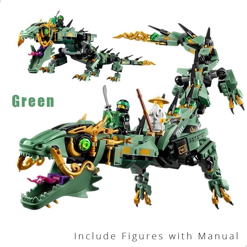 Ninjago con rồng lego Mô Hình Đồ Chơi Nhân Vật