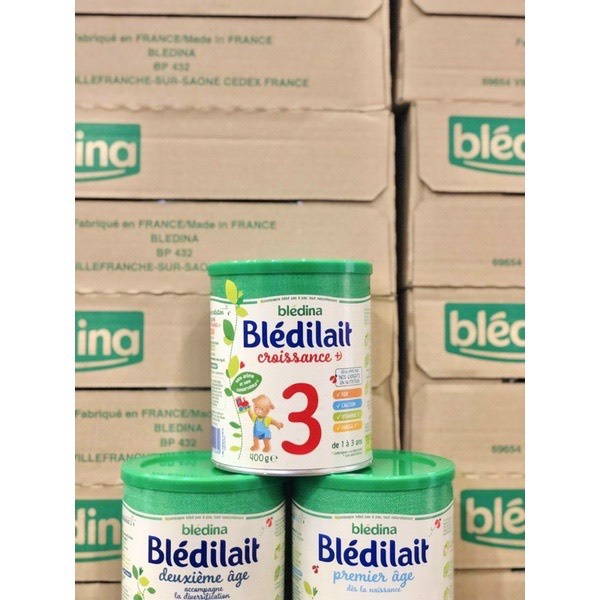 Sữa bột Bledilait 900gr (400gr) nội địa Pháp số 1,2,3 date mới