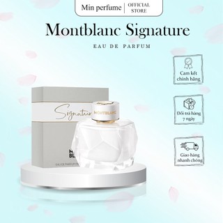 Nước hoa Mont Blanc Signature EDP Nữ tính, Nhẹ nhàng, Quyến rũ