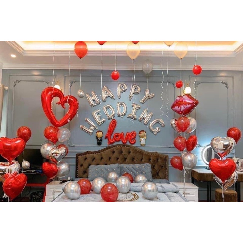 Sét trang trí phòng cưới, phòng tân hôn