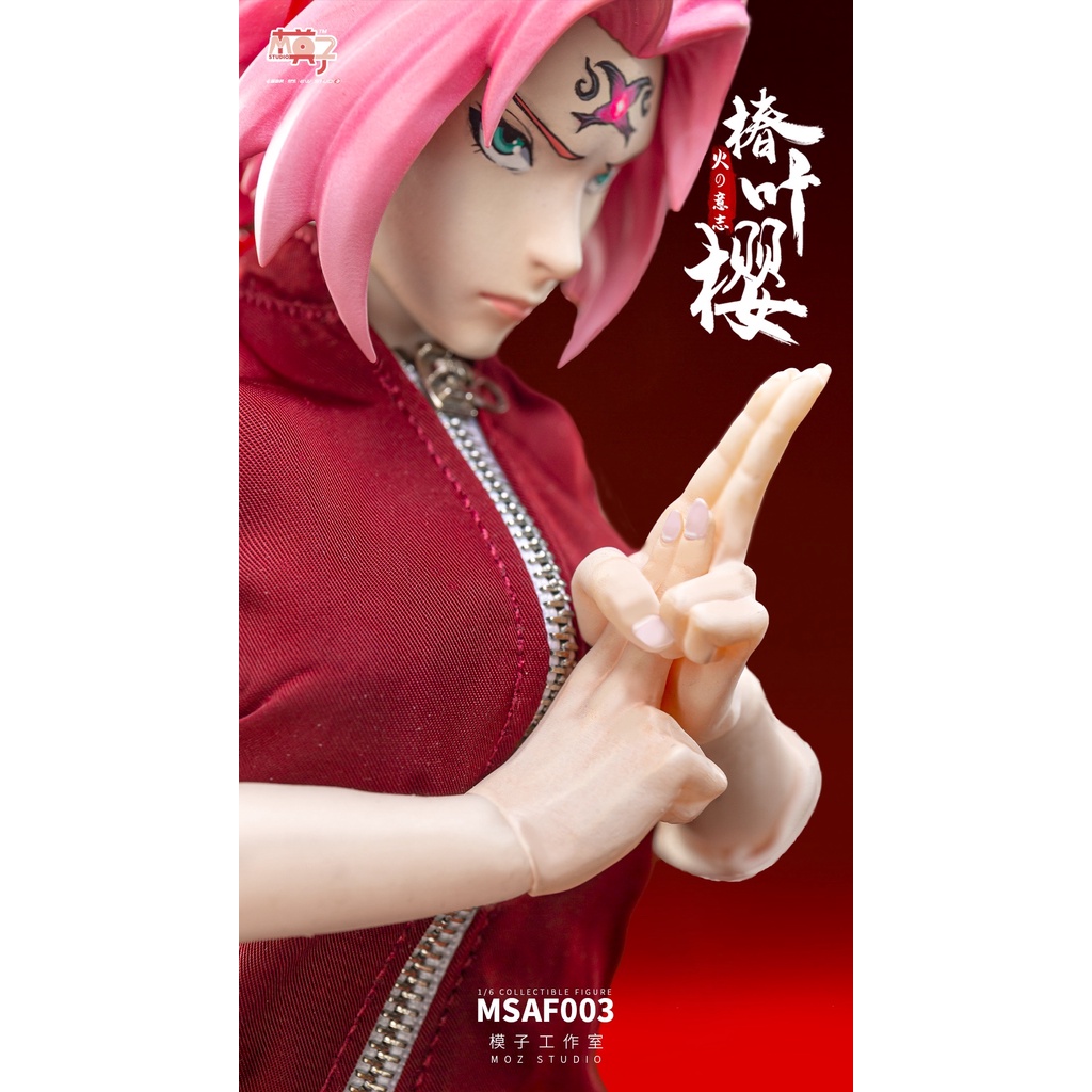 Mô hình Silicone action figure 1:6 MOZ STUDIO Haruno Sakura trong series Naruto