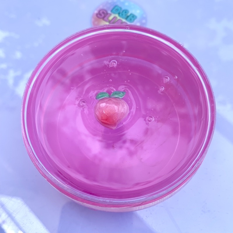 Peachy Water Slime - Slime Nước Trái Đào Thơm và Vui, Chơi không dính tay.