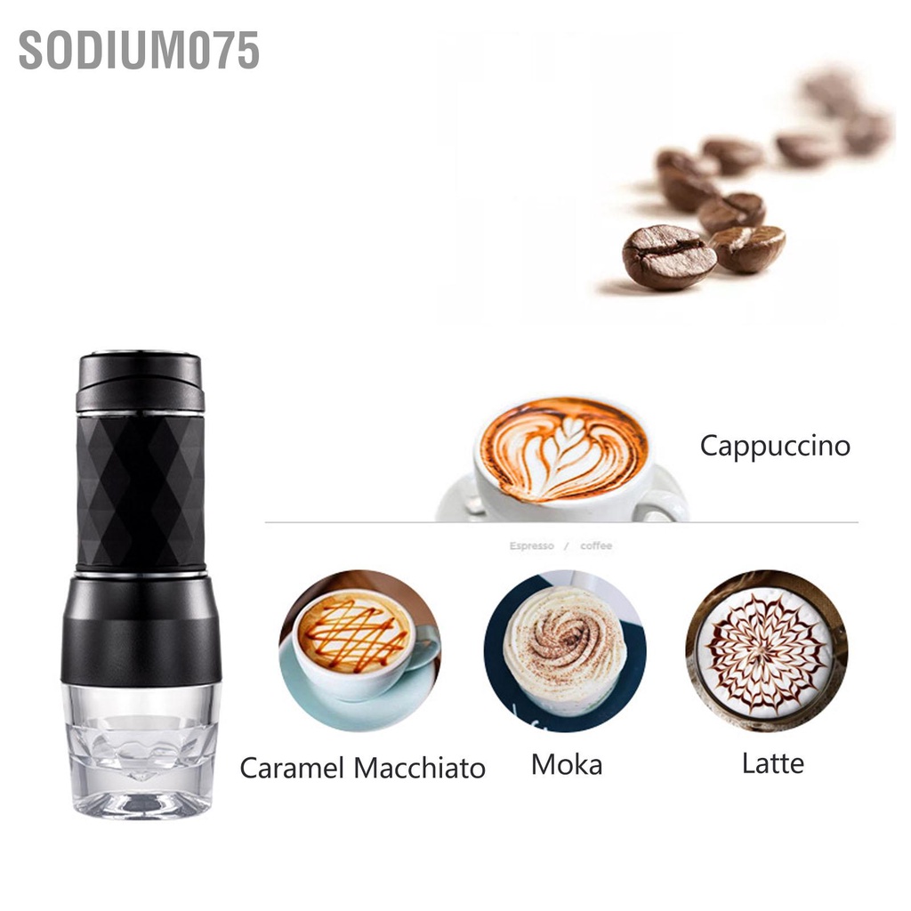 Có thể bán buôn Cà Phê Cầm Tay Maual Máy Du Lịch Di Động Xay Tương Thích Và Viên Cho Ngoài Trời Sodium075 Hàng giao ngay