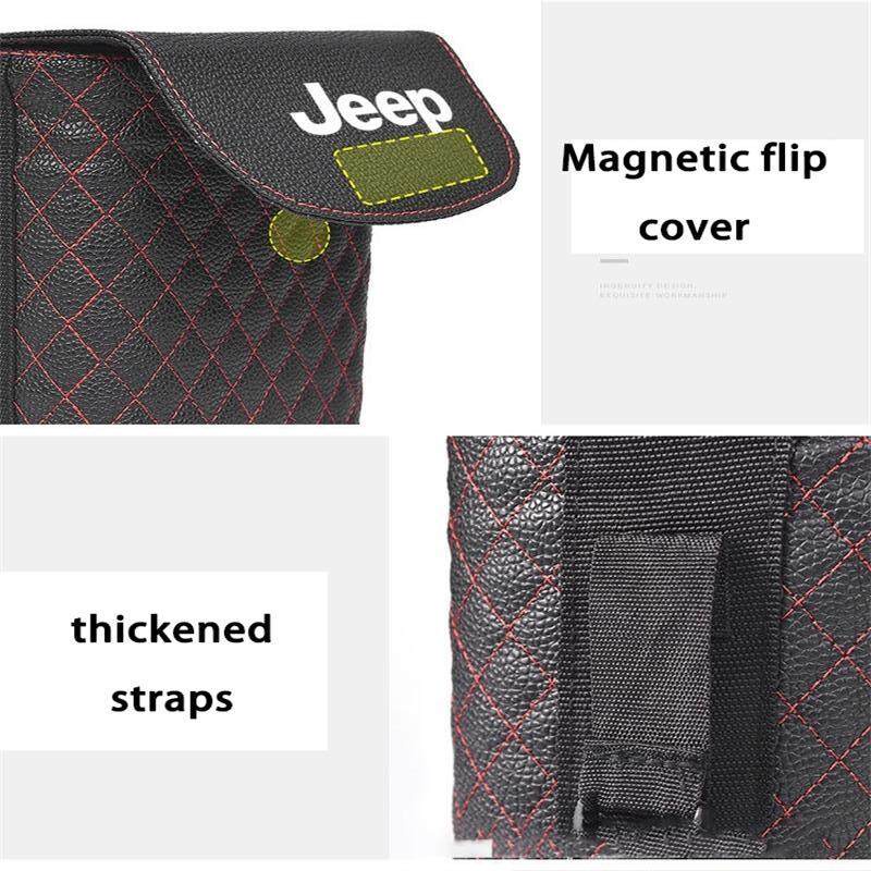 Thùng Đựng Rác Bằng Da Hình Vuông Treo Trong Xe Hơi Hyundai