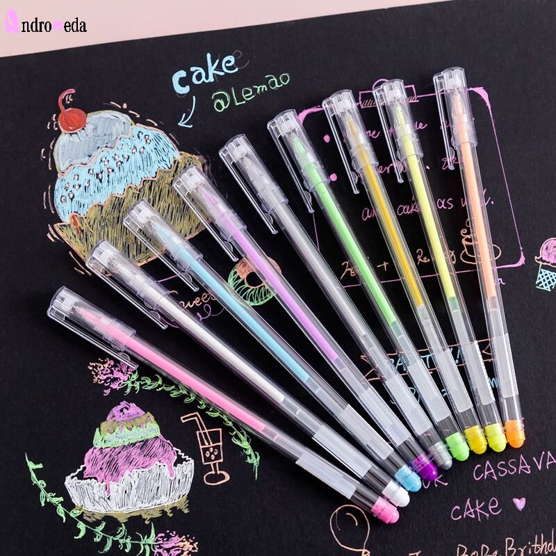 1 Bút Mực Gel Ngòi 0.5mm Màu Sắc Kẹo Ngọt Xinh Xắn