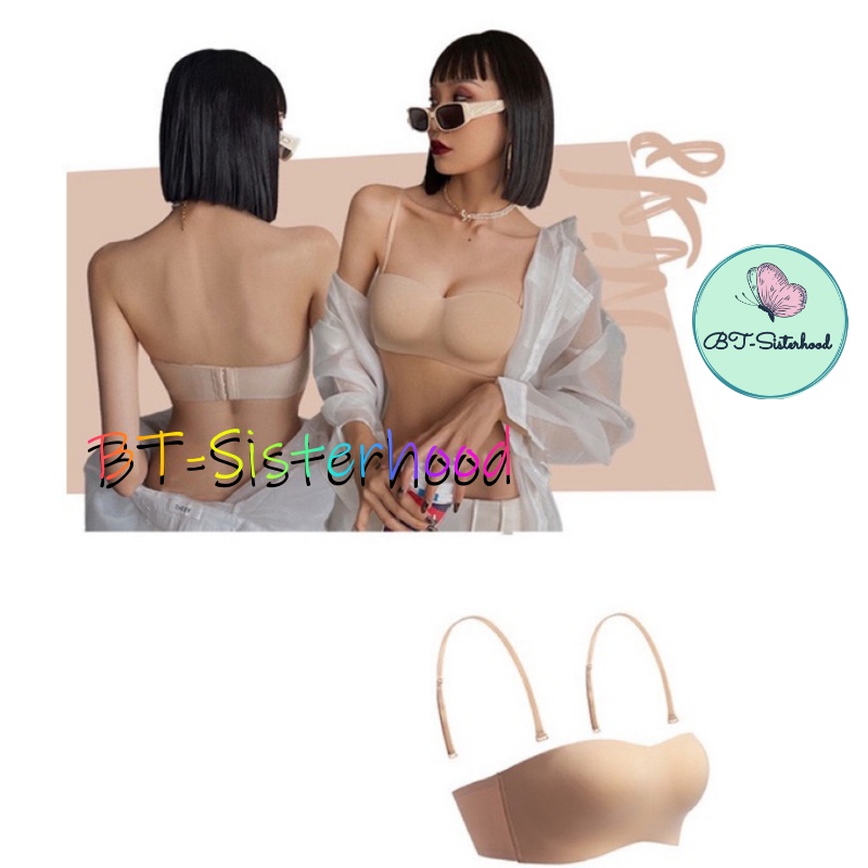 Áo lót nữ Cup A B sister hood 858 Thái Lan, áo ngực cúp ngang không gọng mút mỏng, tạo vẻ tự nhiên, phù hợp mặc đầm váy