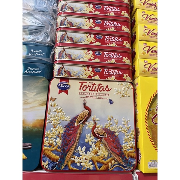 Bánh Tortitas Con Công 415 gam Kèm túi xách