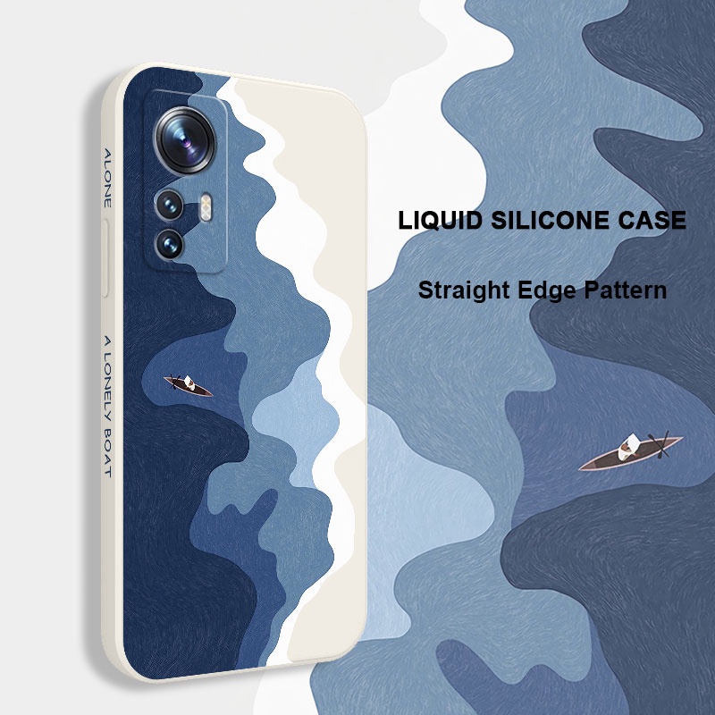 Ốp Điện Thoại Hình Thuyền Sáng Tạo Cho Xiaomi Mi 12 12X 12S 11 Pro Lite Ultra 11Lite