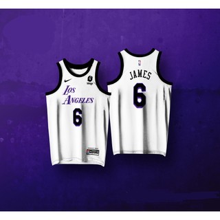 Phiên bản thành phố năm 2023 lakers full sulimation hg jersey