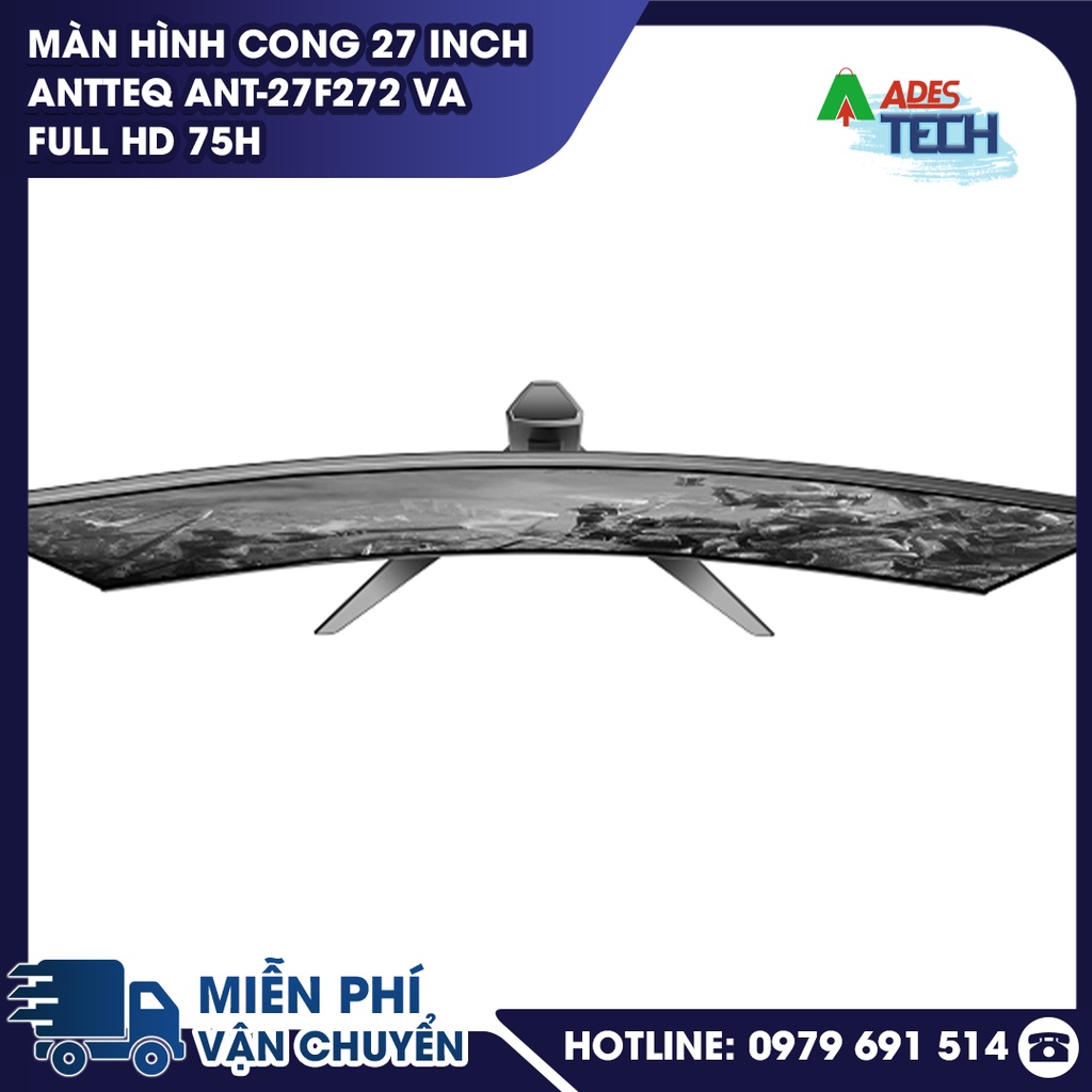 ✔️ Màn hình cong  ANTTEQ ANT-27F272 VA ✔️ 27 inch Full HD 75H ✔️ BH 24 tháng