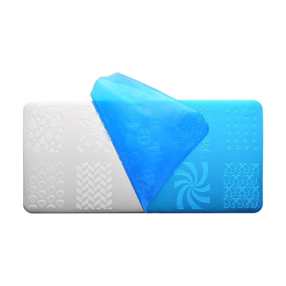 1 Khuôn In Móng Tay Hình Cánh Hoa Lá 11 Phong Cách Tùy Chọn