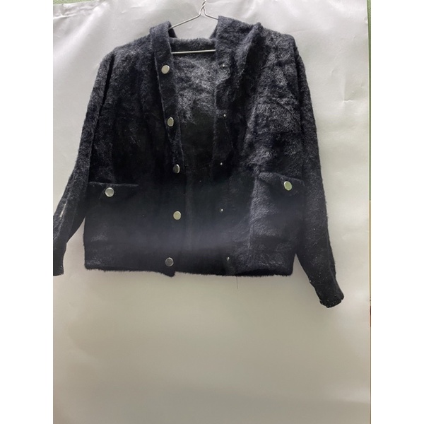 Áo lông phối da ptrang
