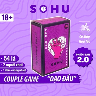 Bộ bài drinking game Dạo Đầu SOHU SG cho cặp đôi hẹn hò 54 lá