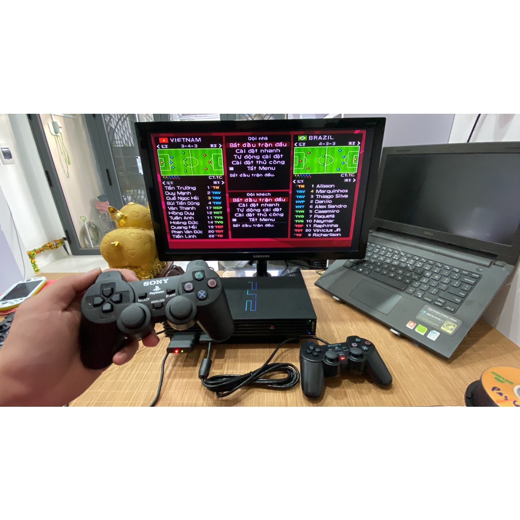 Máy chơi game PS2 pes 23 việt nam