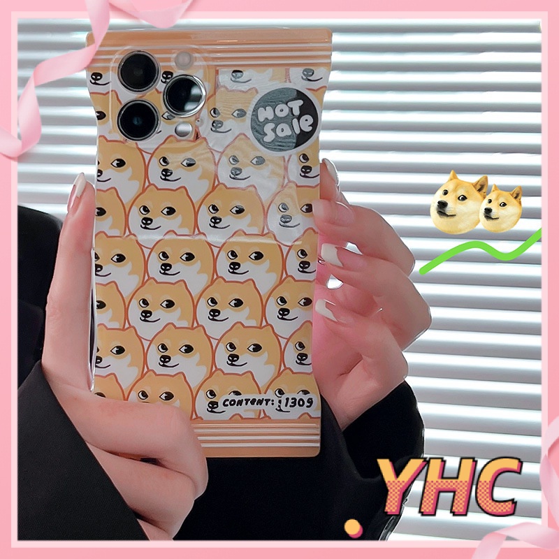Ốp Điện Thoại Silicon Hình Chú Chó Shiba Cho Iphone 6 / 6S / 6splus / se / 7 / 7plus / 8 / 8plus / X / xs / xsmax / 11 / 12 / 13 / 14 / Plus / pro max-4001