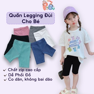 Quần Legging Bé Gái Dáng Đùi Ôm Thời Trang Dễ Phối Đồ - Babyboo