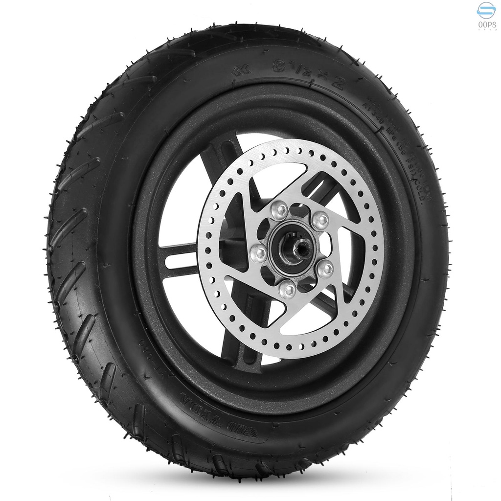 Bộ Bánh Xe Và Phanh Đĩa 8.5 inches Bơm Hơi Thay Thế Chuyên Dụng Cho Xe Điện Xiaomi M365