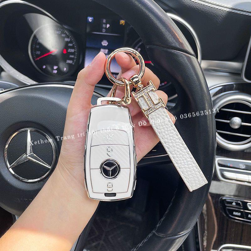 Ốp Khoá Mercedes C200 E200 C250 350 450 Mẫu Mới - Mec TM