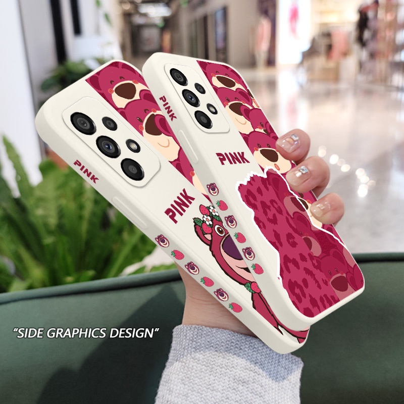 Ốp Lưng Silicone HìNh Con GấU Cho Samsung Galaxy A73 A53 A33 A23 5G