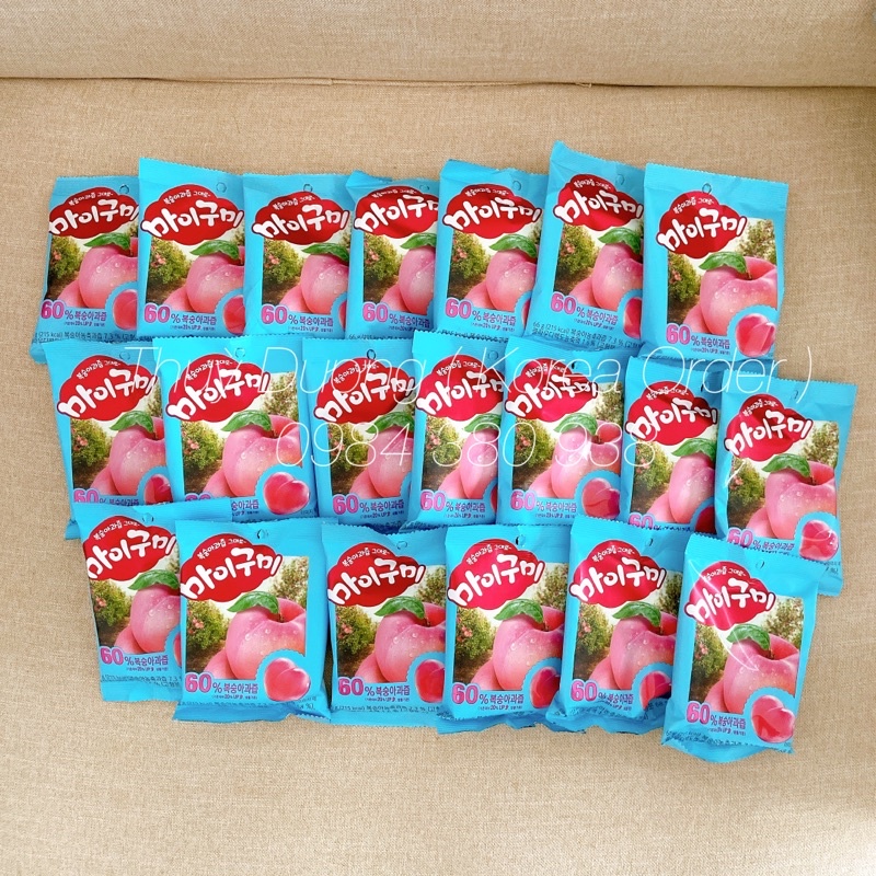 Các loại kẹo chip chip Hàn Quốc. Đủ các vị 한국 젤리.