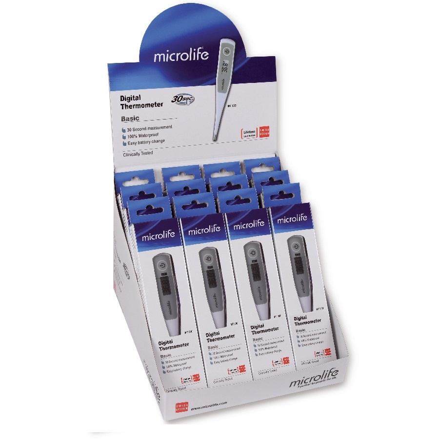 Nhiệt Kế Điện Tử Microlife MT500 | Cho kết quả nhanh chóng chỉ trong 30 giây - Bảo Hành Trọn Đời - UNIGO