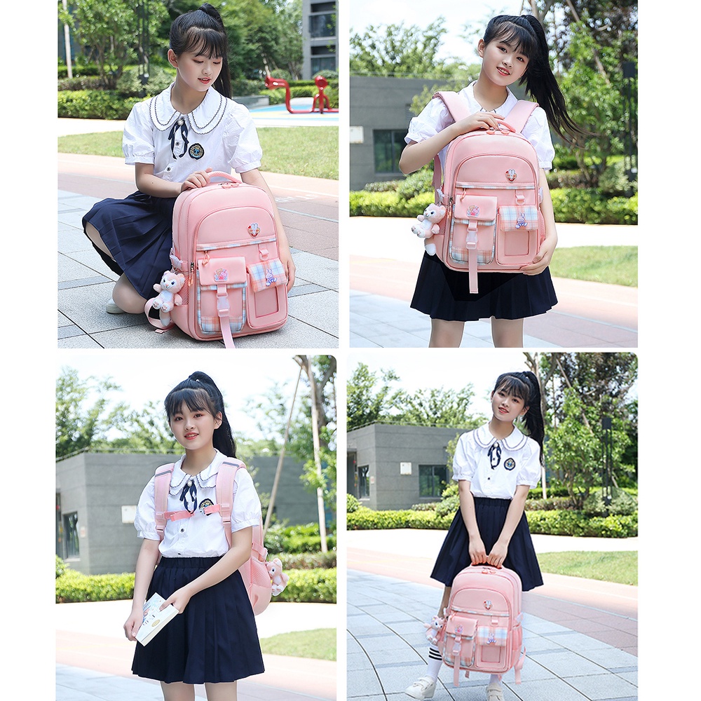 Mới Ba Lô Đi Học Siêu Nhẹ Cho Bé Gái Lớp 1-6