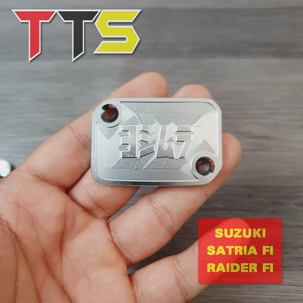 Nắp dầu thắng inox nguyên khối CNC lắp xe WAVE, FUTURE, SIRIUS, EXCITER, VARIO, CLICK THÁI, SONIC