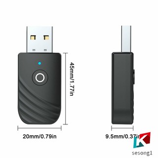 Usb Thu Phát Bluetooth 5.0 2 Trong 1 Cho Tv