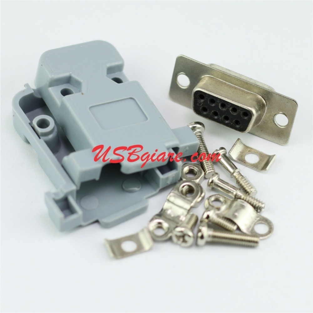 (5C) ĐẦU HÀN COM 9 (DB9) CÁI CHÂN THẲNG