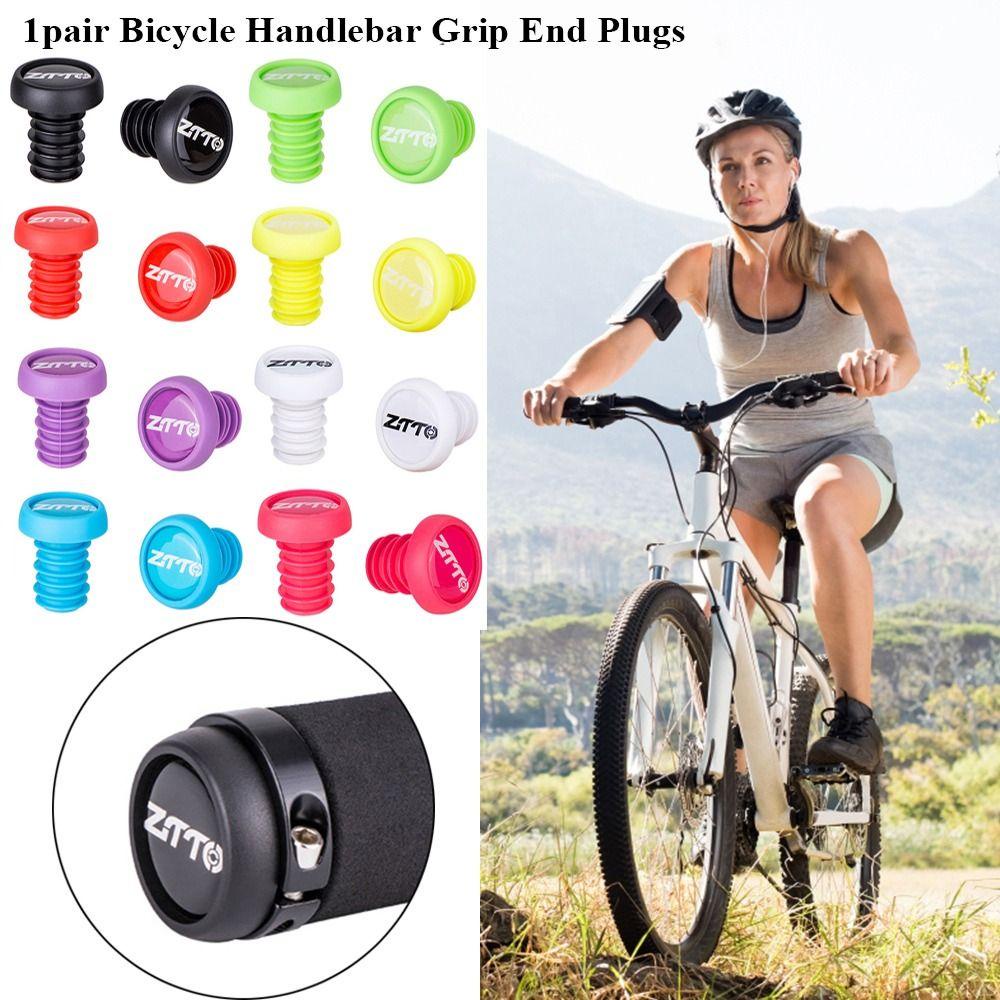 1 Cặp Vỏ Bọc Tay Lái Xe Đạp Bằng Nhựa