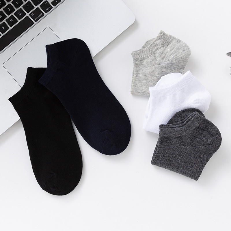 [1 Đôi] Vớ Lười Trơn Cổ Ngắn Nam Nữ Loại Tốt, Vớ Tất Thun Cotton Hàng Việt Nam